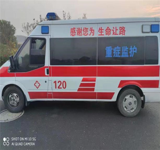 镇康救护车出租服务案例3